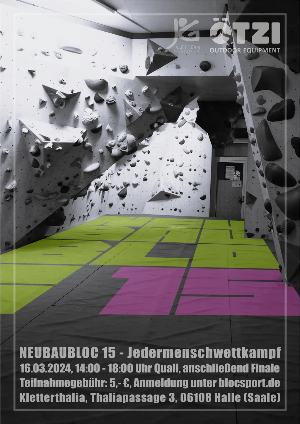 Plakat Neubaubloc 15